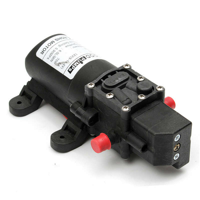 Fl-3308 130Psi 6L/Min Water High Pressure Diaphragm Pump Caravan Boat Dc 12V 72W