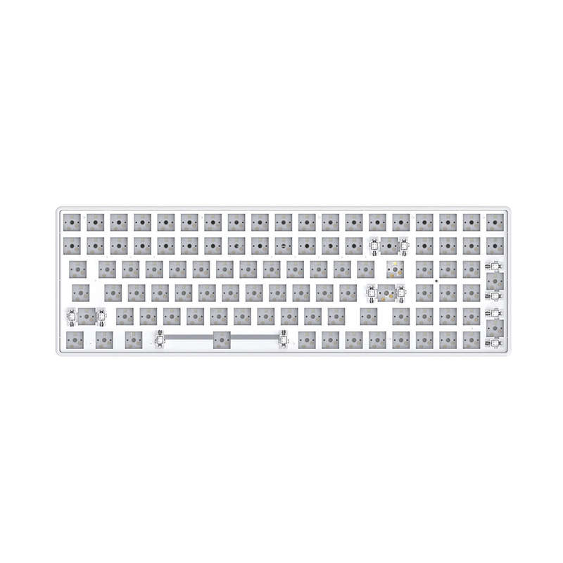 CIY Tester 100 Keys Keyboard Kit 2.4G Tri-mode Hot Swappable Mechanical Keyboard Switch Tester