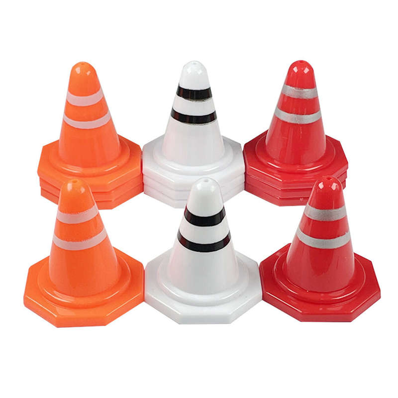 12PCS RBR/C Road Cone Indicator Street Sign Decoration Parts for Drift SG 1603 1604 1605 EACHINE EAT