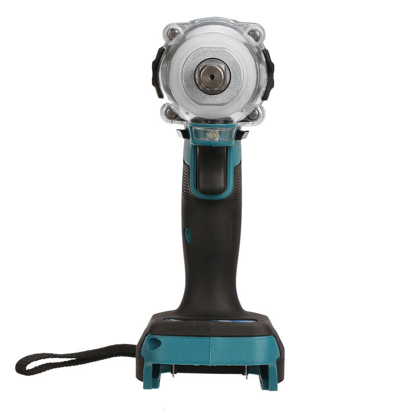 Drillpro 18V 300N.M Bare Metal Cordless Electric Brushless Impact Wrench Stepless Speed Change Switc