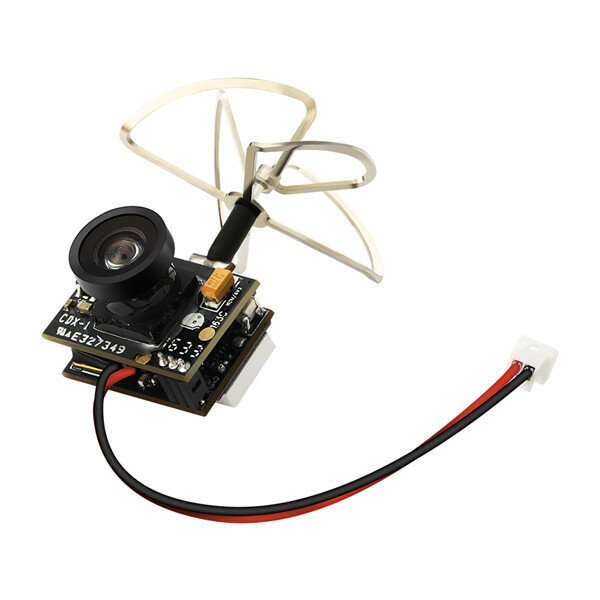 Eachine TX02 FPV Transmitter NTSC Super Mini AIO 5.8G 40CH 200mW VTX 600TVL 1/4 Cmos Camera for RC D