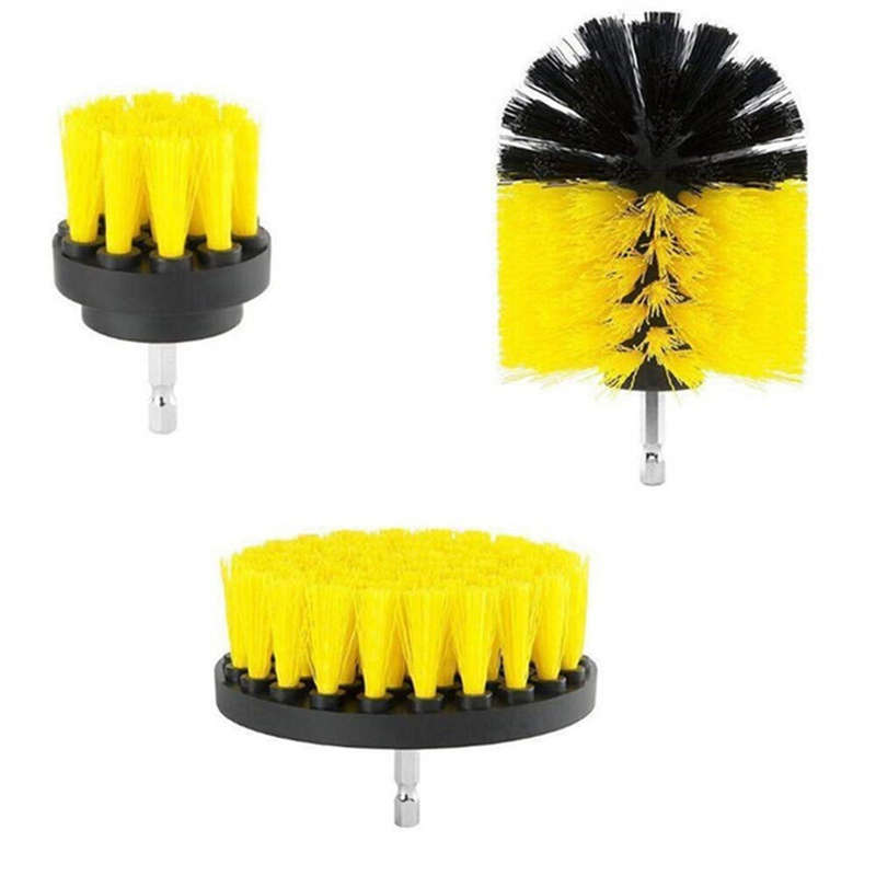 5PCS Drill Brush and Power Scrubber Set Versatile Cleaning Solution with Extendable Attachment High