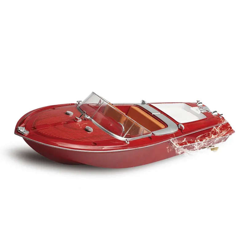 HUIQI SK1 RTR 2.4G 25km/h RC Boat Remote Control Racing Ship Waterproof Wood Speedboat Toys Vehicle