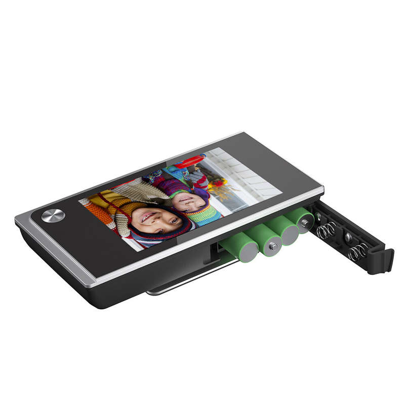 Digital LCD Peephole Viewer High-definition Photo Visual Monitoring Door Bell Cat Eye Camera Doorbel