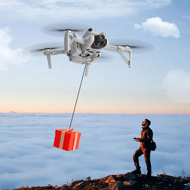 BRDRC Airdrop Air Dropping System Remote Thrower Transport Gift Sea Fishing Delivery Device for DJI