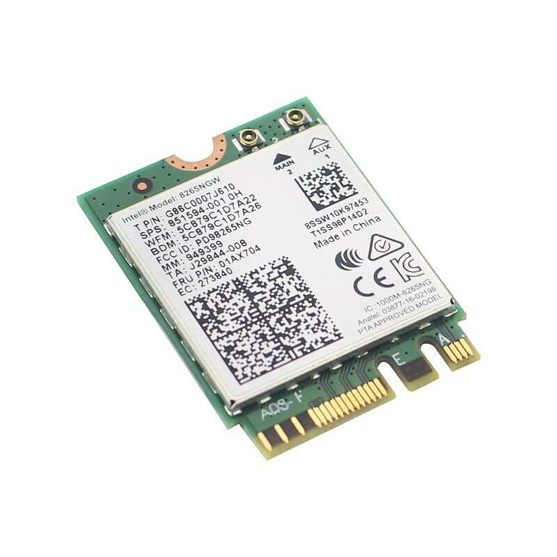 Jetson Nano Wireless Network Card 2.4G/5G Dual-frequency Dual-mode WIFI Bluetooth Module 8265AC M.2