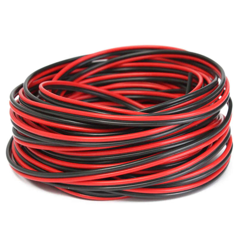 100M Speaker Cable Wire Motorcycle Car Audio System Sound Stereo HiFi Home Loudspeaker