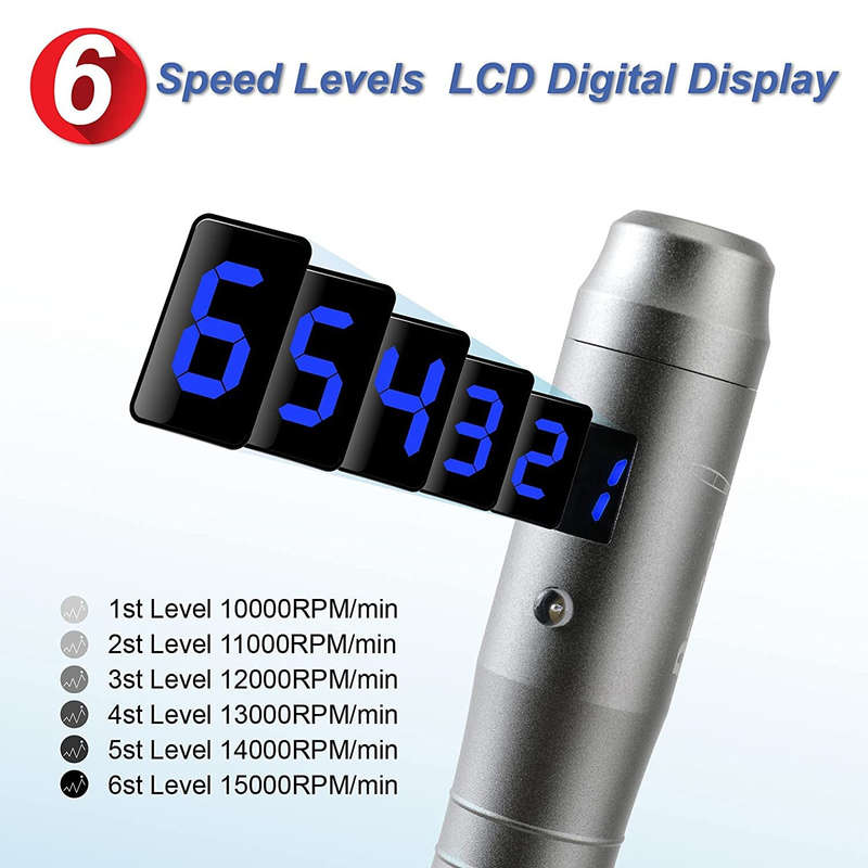 Dr. Pen Ultima M8 Professional Micro Needling Pen with Digital Display Adjustable Needle Length 0-0.