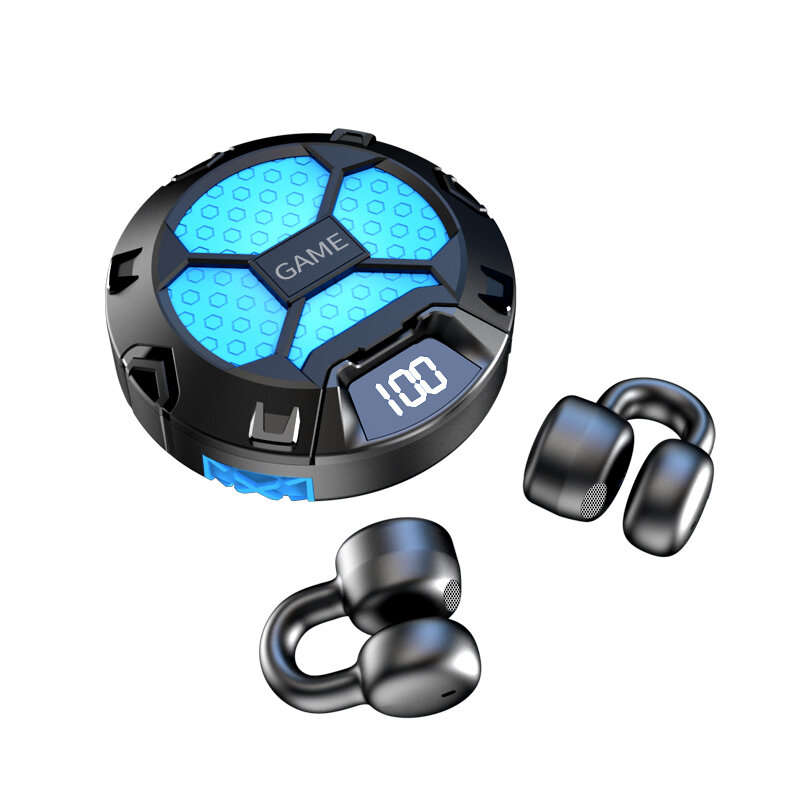 K23 TWS bluetooth 5.0 Earphone HiFi 8D Sound Deep Bass Noise Cancelling LED Digital Display Ambient