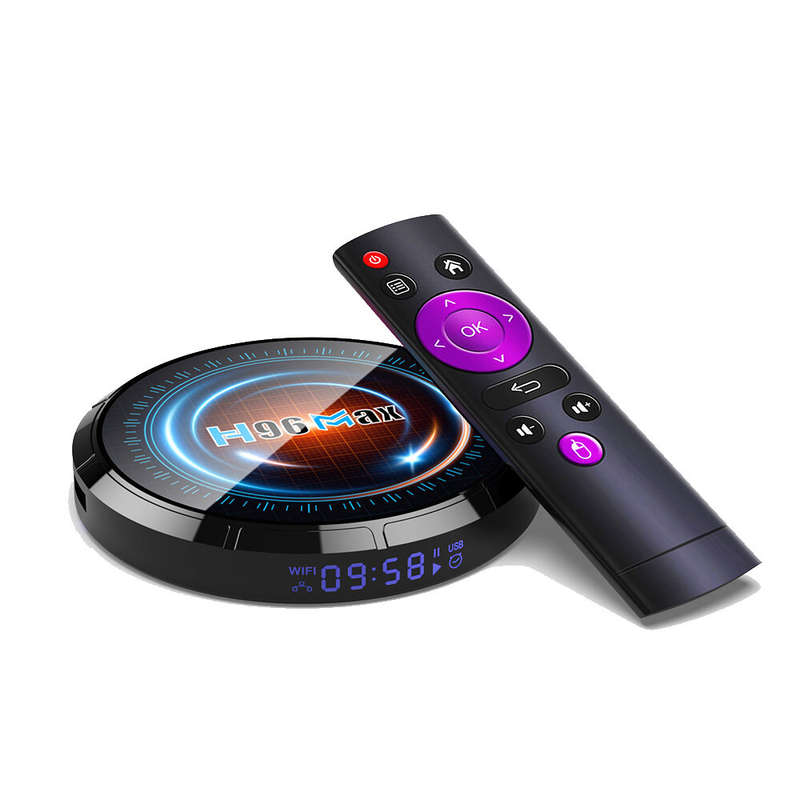 [4+32G] H96 Max H618 Smart TV Box Android 12 WIFI6 6K HDR10 H96Max Allwinner H618 Android 12.0 Set T