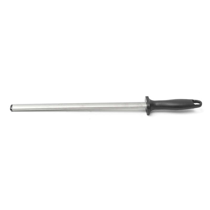 30cm/12" Diamond Knife Sharpener Sharpening Steel 600 Grit Oval Design Efficient and Safe Tool Sharp