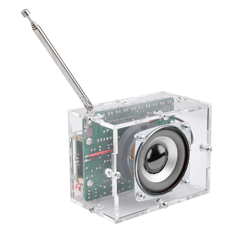 Geekcreit DIY Radio Electronic Kit Parts 51 Single-chip FM Digital Sound Machine