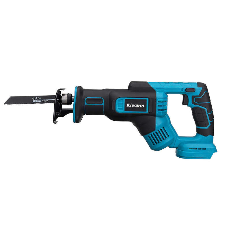 Kiwarm Cordless Electric Reciprocating Saw Electric Saw Metal Woodworking Cutting Tool For 18V Li-io