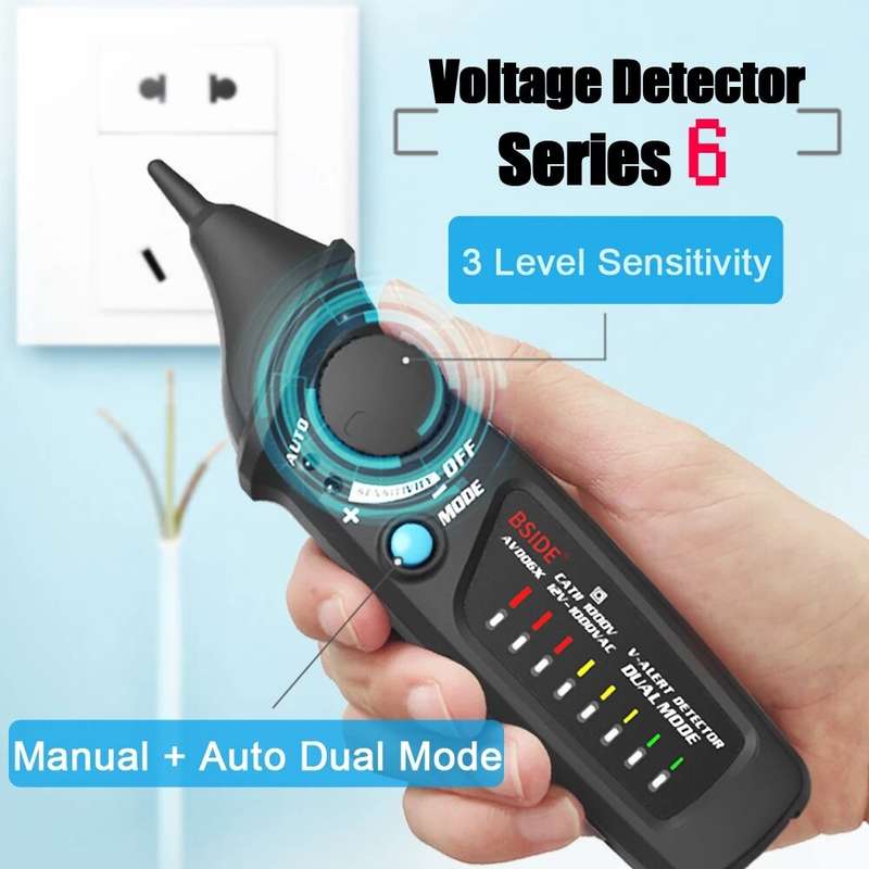 BSIDE AVD06 Non-Contact Voltage detector indicator BSIDE AVD06 Profession Smart test pencil Live/pha