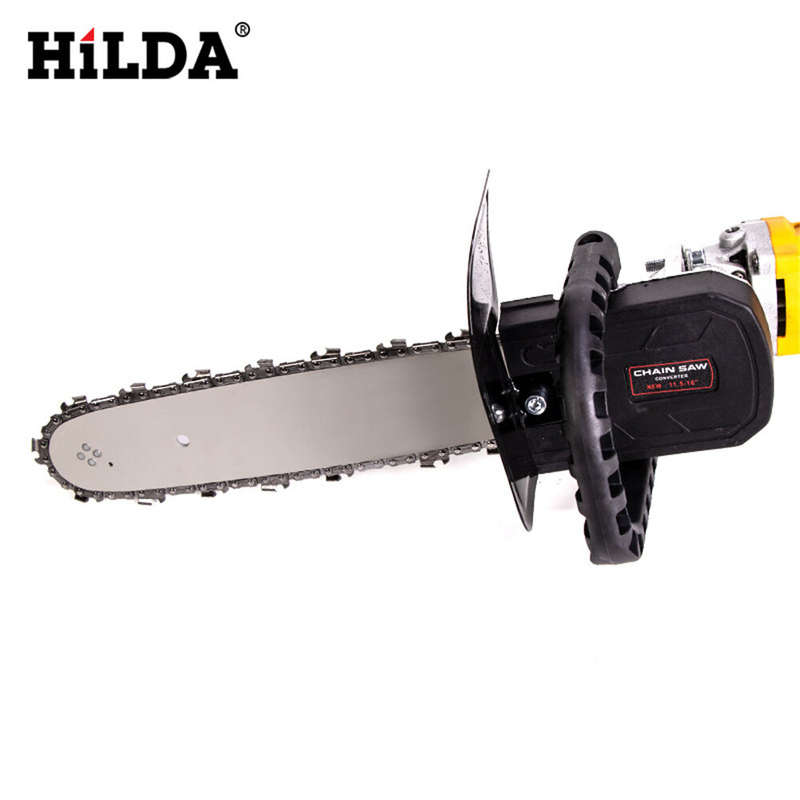 Hilda Angle Grinder Chainsaw Converter 11.5 inch Versatile and Easy to Use Ensuring Safe and Efficie