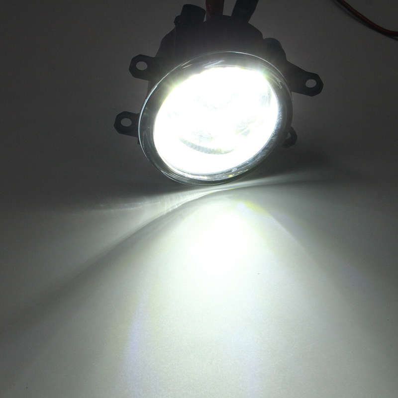 9 LED Front Fog Light Driving Lamp with Bulbs 6000K White For Toyota Corolla Camry Highlander Avalon