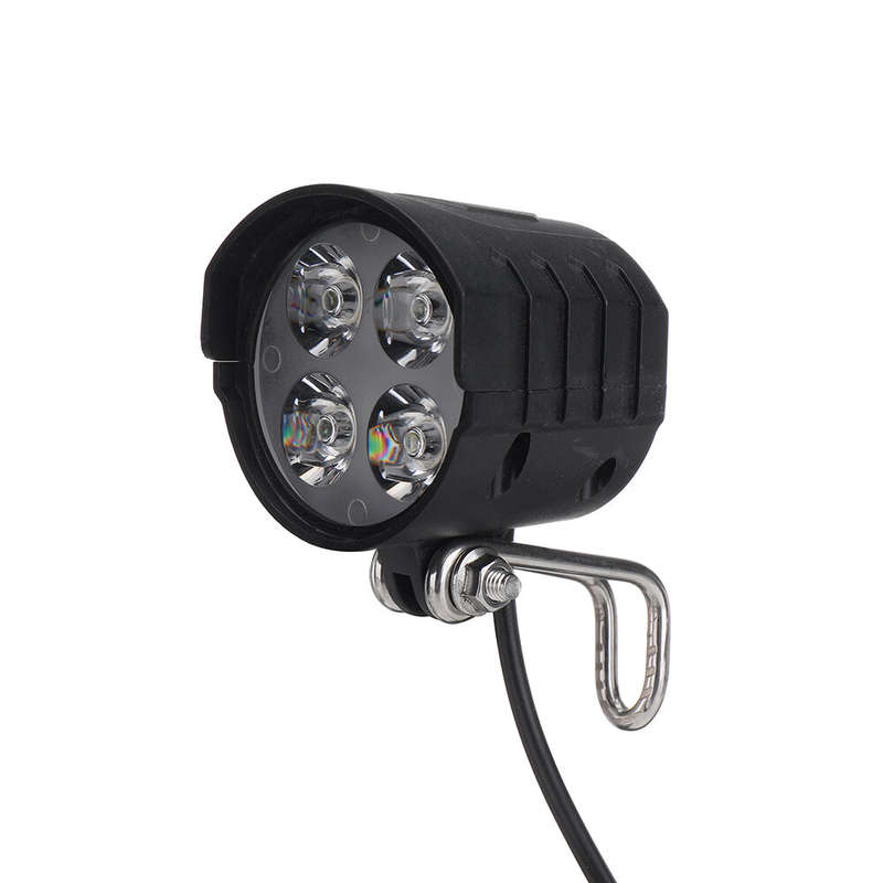 36V-72V 12W 75-100DB Wide Voltage Horn Headlight Electric Bike Electric Scooter Motorcycle Horn Head