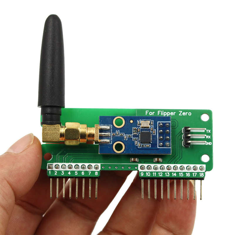 Flipper Zero CC1101 SubGhz Module 433MHz Module Board