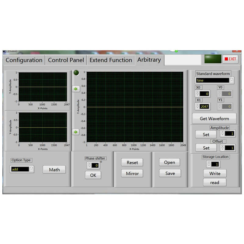 JUNTEK JDS6600 15/30/40/50/60MHz DDS Function Signal Generator/Source Dual/2-CH Frequency Meter Arbi