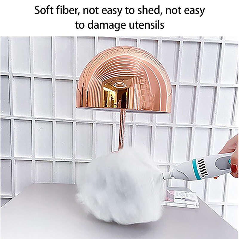 Electric Dusting Dusters for Cleaning, Rechargeable Automatic Feather Duster, Household Can Vacuum S