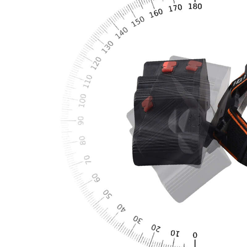 XMUND Camping Headlight Head Flashlight Head Light 11 LED Headlamp Rechargeable Powerful Head Lamp B