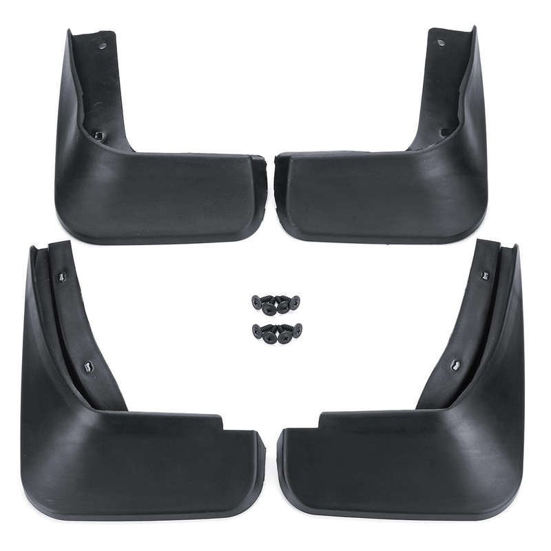 4Pcs Front Rear Car Mudguards Splash Fender For VW Jetta Mk6 A6 2011 2012 2013 2014