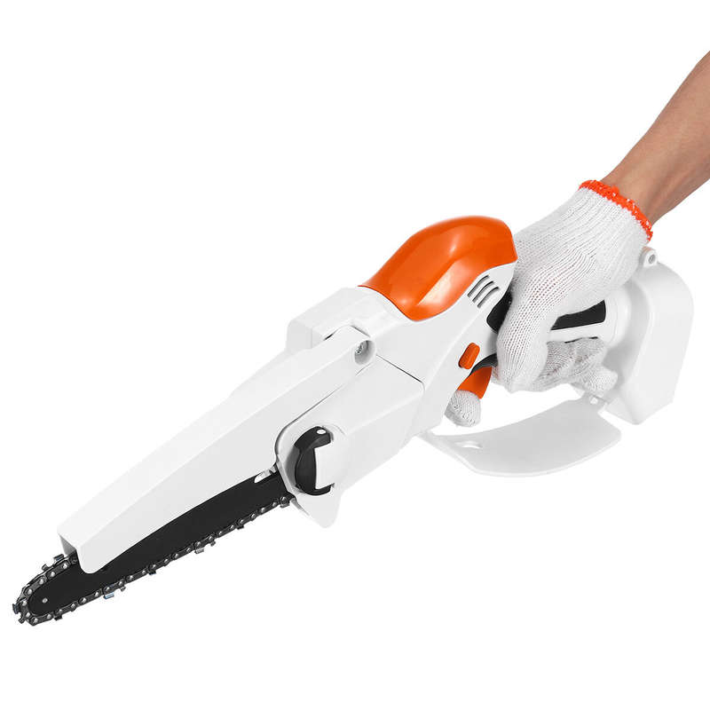 6 Inch Portable Electric Chain Saw Mini Cordless Rechargeable Woodworking Wood Cutting Tool For Maki