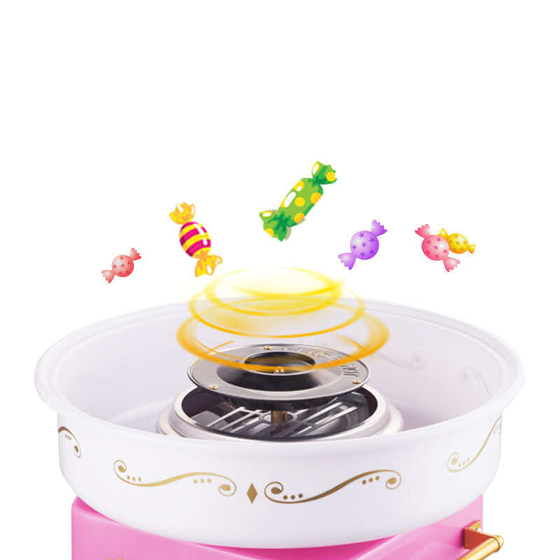 Cotton Candy Maker Machine Nostalgia DIY Cotton Candy Sugar Machine For Kids Gift Children
