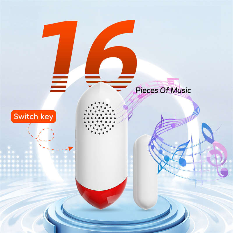 AW401S Tuya WiFi Door Window Sensor Alarm Home Security Wireless Magnetic Sensor Anti-Theft Alarm So