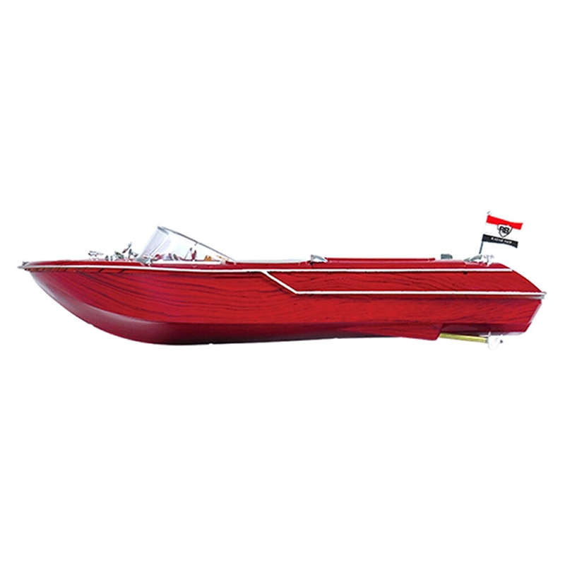 HUIQI SK1 RTR 2.4G 25km/h RC Boat Remote Control Racing Ship Waterproof Wood Speedboat Toys Vehicle