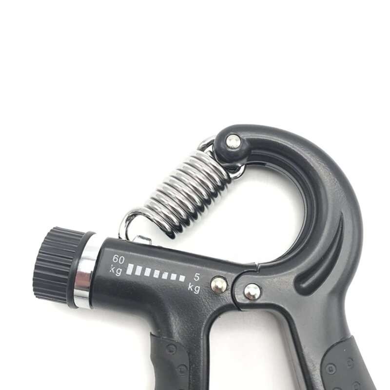 R-type Adjustable Hand Gripper Spring Mechanical Counting Finger Gripper Muscle Trainer Rehabilitati
