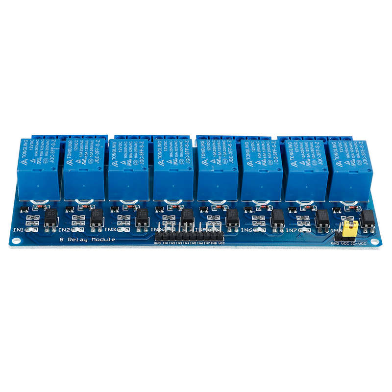4Pcs 12V 8CH Channel Relay Module With Optocoupler For PIC AVR DSP ARM