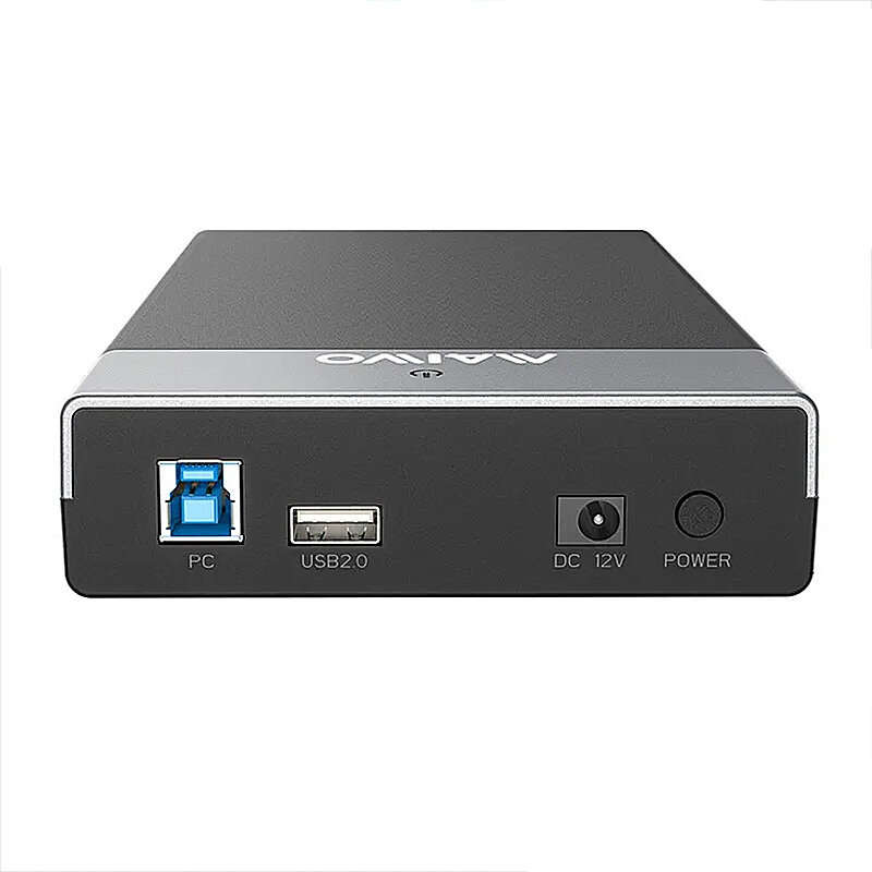 MAIWO K3568D HDD Enclosure 2.5/3.5inch SSD Case USB3.0 to SATA3.0 5Gbps External Case with USB2.0 Ex