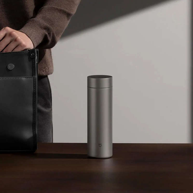 Xiaomi Mijia Insulation Cup Ti2/ 480ml Ti TA1 Pure Titanium Material Vacuum Insulation With Tea Filt