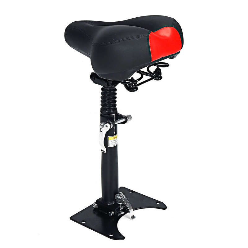 Electric Scooter Saddle Seat Professional Breathable 43-60cm Adjustable High Shock Absorbing Folding