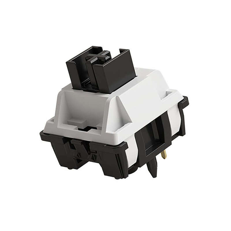 45PCS/Pack Akko V3 Pro 5 Pin Piano Switch Linear 45gf Keyswitch Hot-swap with Dustproof Stem for Mec