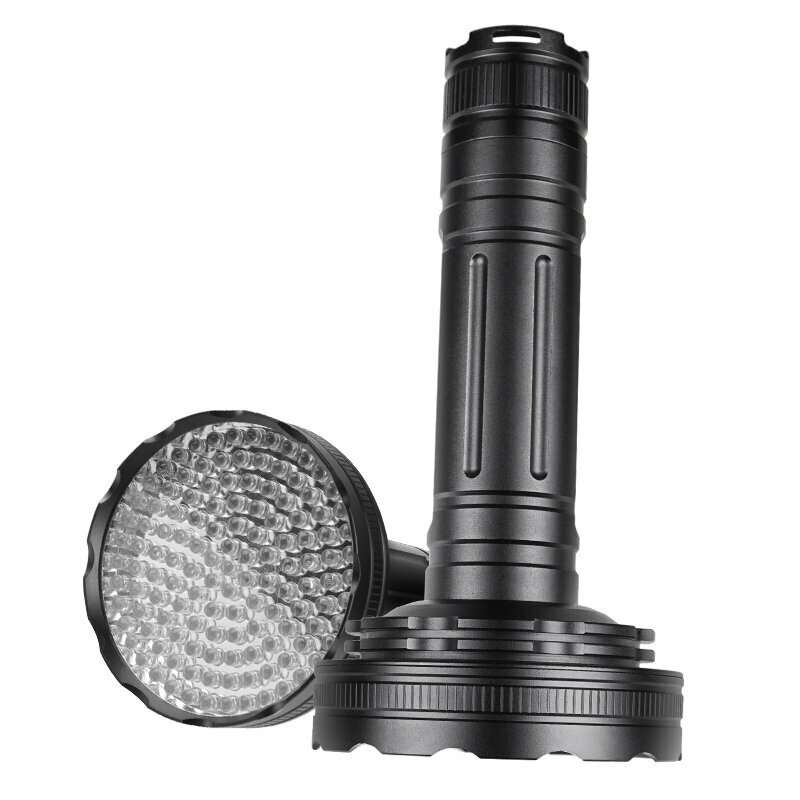 128 LED UV Purple Light Ultraviolet Inspection Torch Portable Lamp Waterproof Multifunctional 395nm