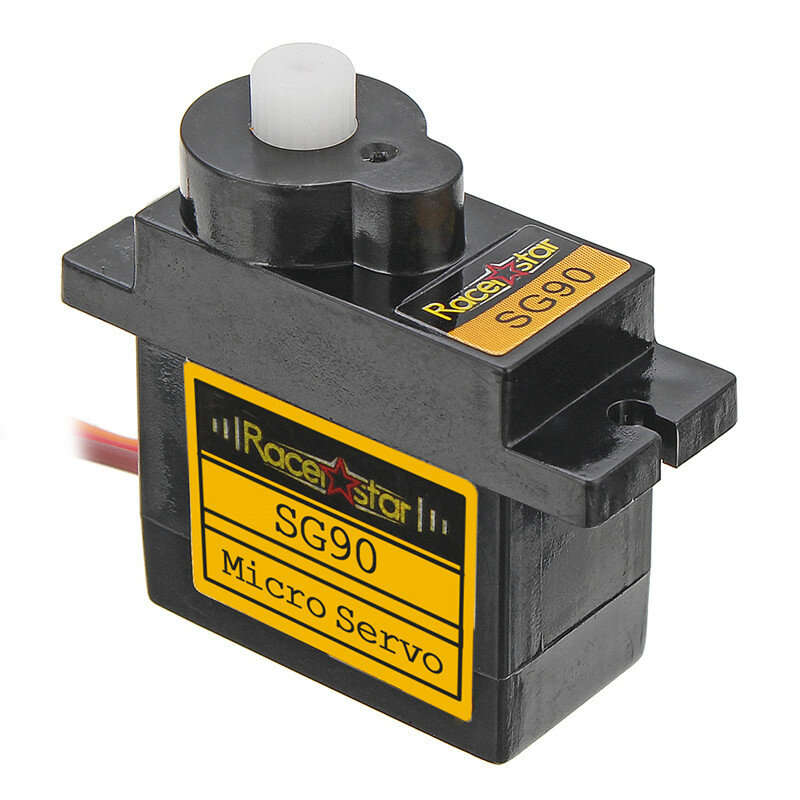 5PCS Racerstar SG90 9g Micro Plastic Gear Analog Servo For RC Helicopter Airplane Robot