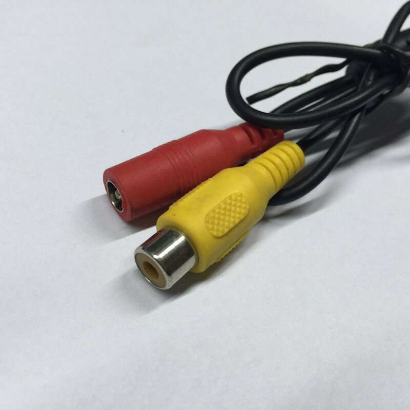 8 LED 18.5mm Drilling HD Car Rear View Camera Reversing Image Night Vision