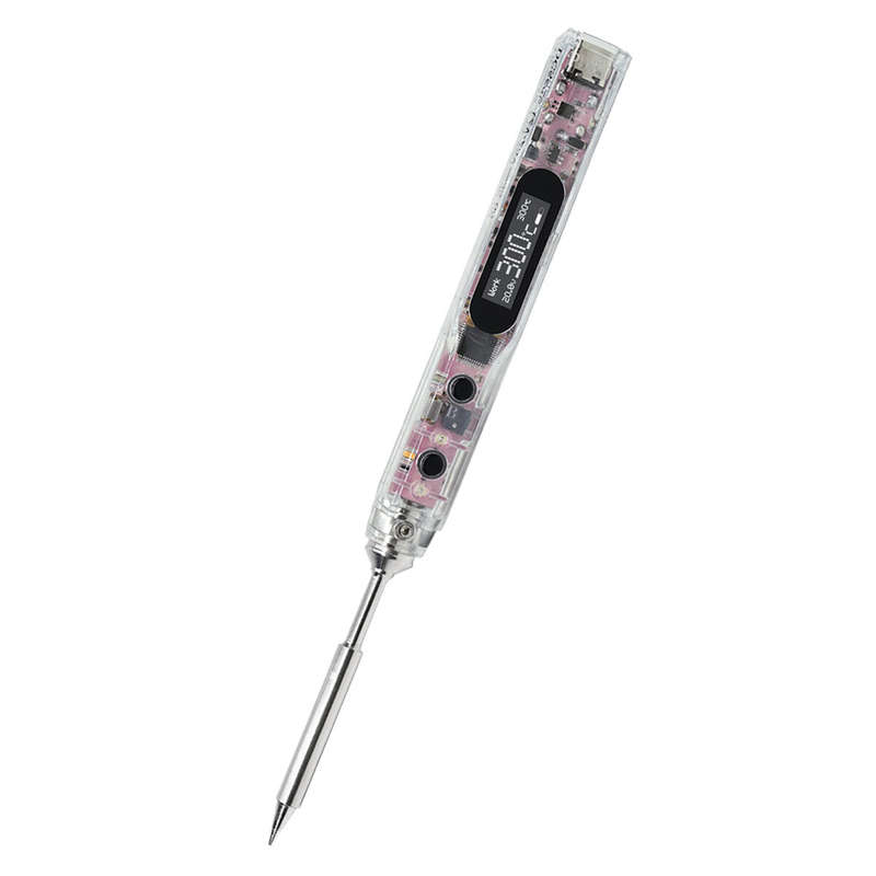SEQUER SI012 Pro Max TS-B2 Portable OLED Soldering Iron with Color Ambience Light Chinese English an