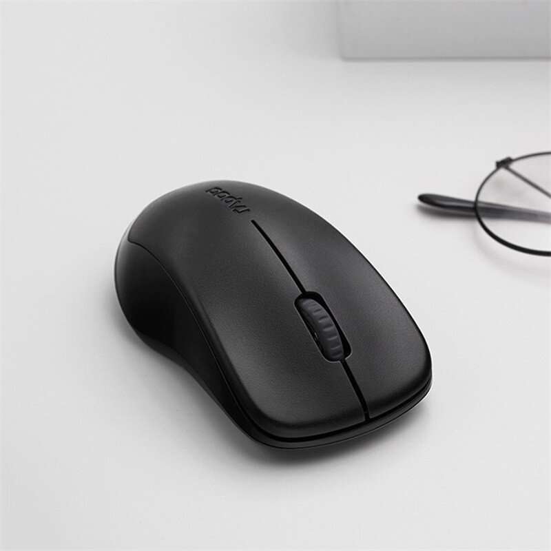 RAPOO 1680 Wireless Mouse Ergonomic Mouse 1000 DPI Silent 3 Buttons For MacBook Cuomputer PC Tablet