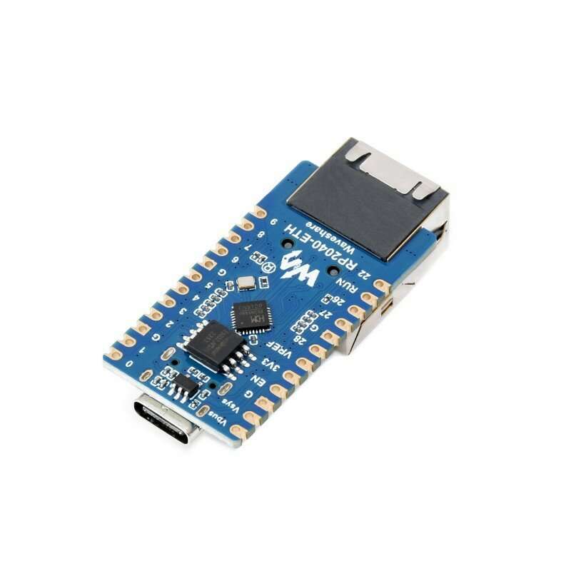 Raspberry Pi Pico RP2040 Ethernet Port Module CH9120 ETH RJ45 Network Development Board RP2040 Dual