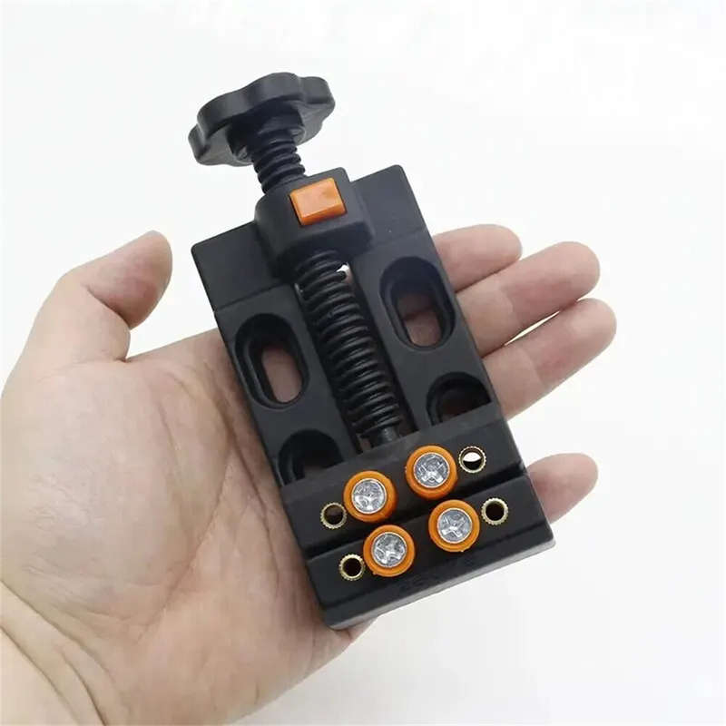 Fast Eight-Hole Table Vise Mini Clamping Bed for Bodhi Walnut Carving Fixed Jig Woodworking Small Ta