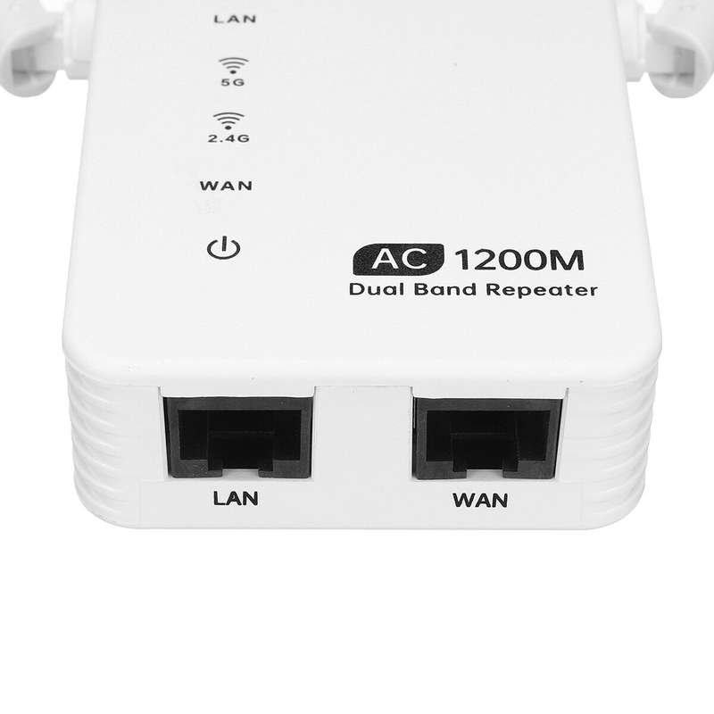 1200Mbps Repeater Wifi Amplifier 5G/2.4ghz Gigabit Router Extender Booster Repeater WiFi Range Exten