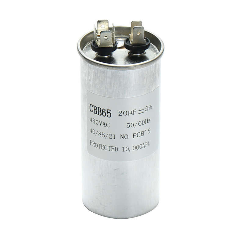 15-50uF Motor Capacitor CBB65 450VAC Air Conditioner Compressor Start Capacitor