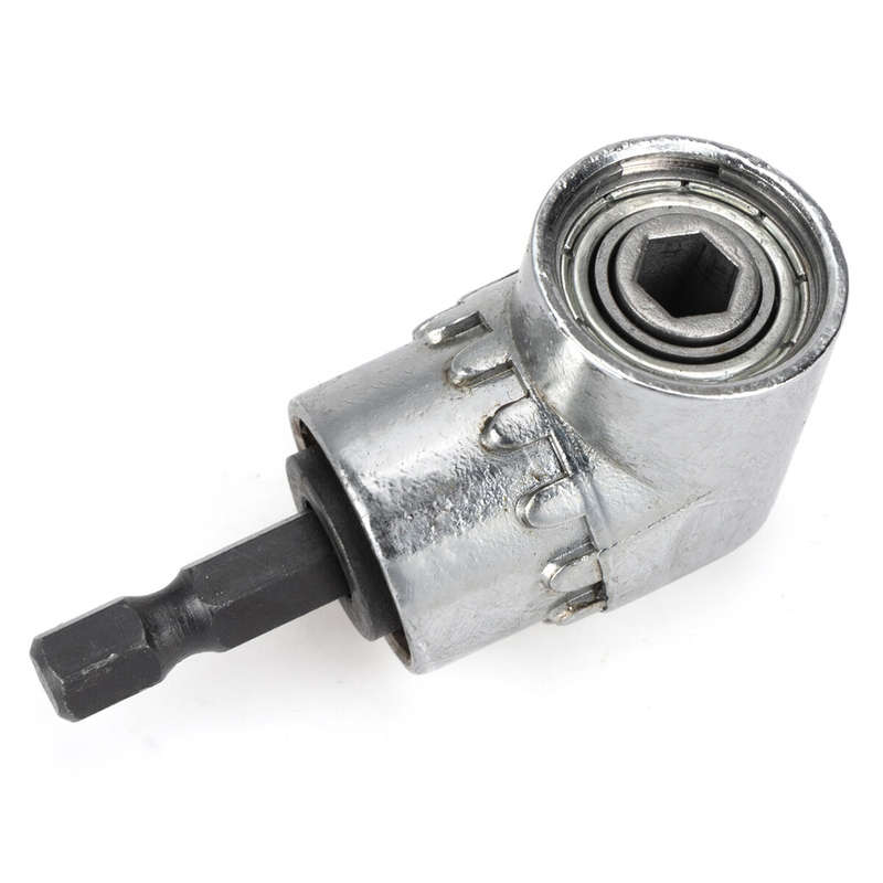 Durable Alloy Steel 105 Degree Adjustable Right Angle Driver Screwdriver with Locking and Magnetic H