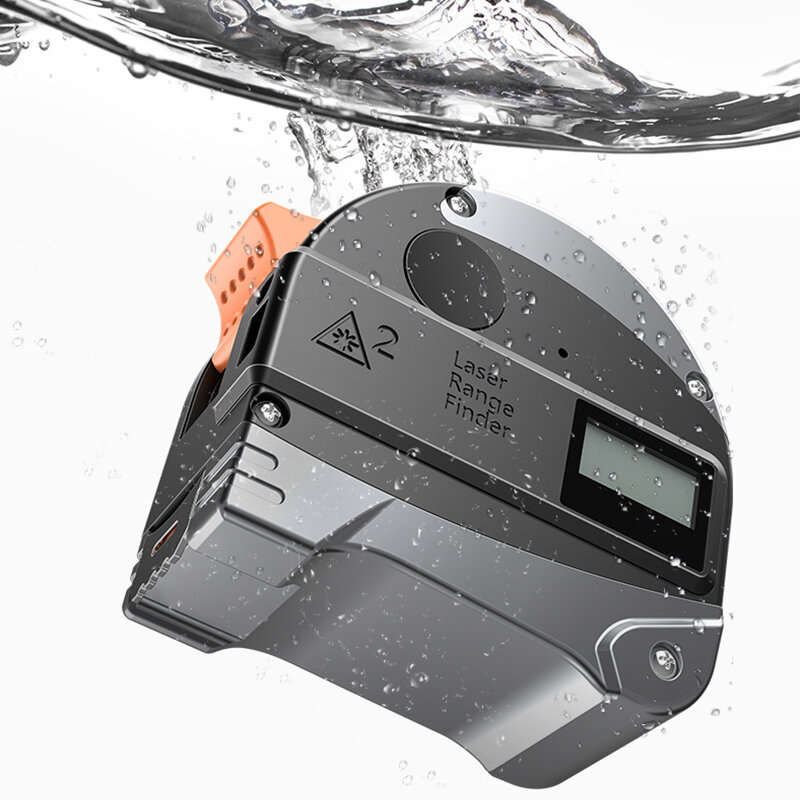 DANIU 30M Laser Rangefinder Anti-fall Steel Tape High Precision Infrared Digital Laser Distance Mete