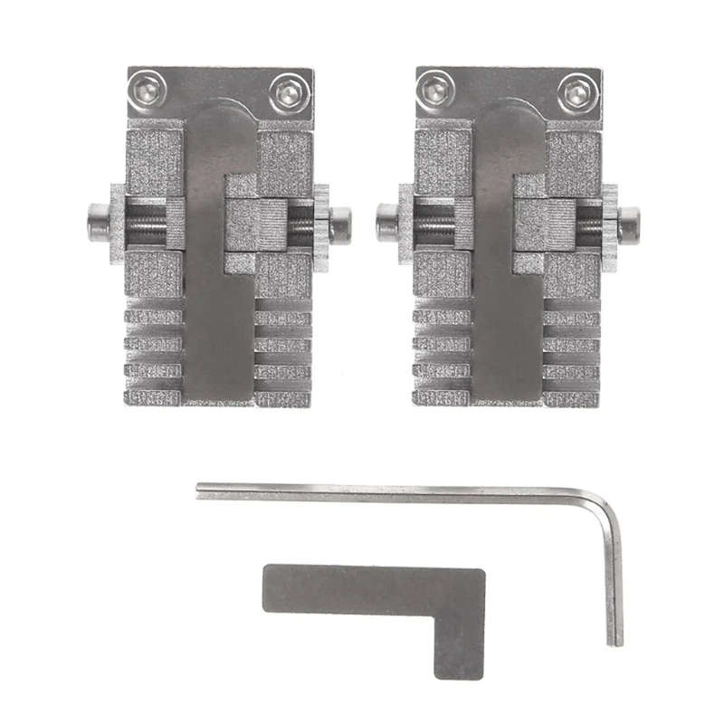 Stainless Steel Universal Key Machine Fixture Clamp Set Precision Key Cutting and Duplicating Tool I