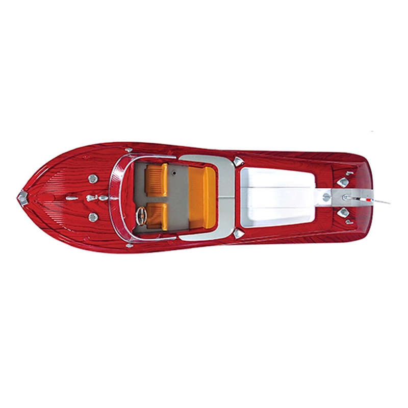 HUIQI SK1 RTR 2.4G 25km/h RC Boat Remote Control Racing Ship Waterproof Wood Speedboat Toys Vehicle