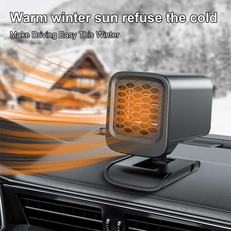 Car Heater 12V Multifunctional 2 In 1 Automobile Cooler Heater Portable Defroster Heat Cooling With